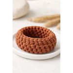 Pulseira croche caramelo 