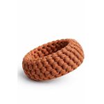 Pulseira croche caramelo 