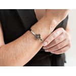 Bracelete Trevo Banhado 