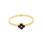 Bracelete Trevo Banhado 