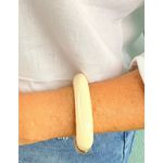 Bracelete Acrílico Off White Premium