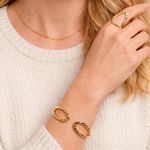 Bracelete Orgânico Martelado Premium