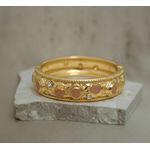 Bracelete Orgânico com Caramelo