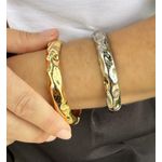 Bracelete Orgânico Martelado