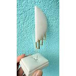 Trio Argolas Retangular semijóia