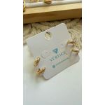 Dupla Argolas semijoia