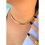 Choker aro quadrado
