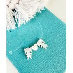 Colar madrepérola 2 filhos com coração