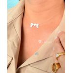 Colar madrepérola 2 filhos com coração