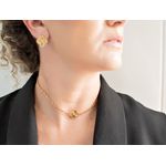 Choker Trevo Banhado