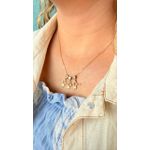 Colar Com 3 Filhos Zircônia