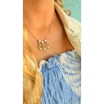 Colar Com 3 Filhos Zircônia