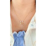 Colar Com 1 Filho Zircônia