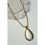 Colar Premium Gota Branco