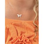 Colar Madrepérola Borboleta