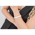 Pulseira Madrepérola Coração Premium