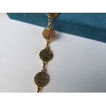 Pulseira São Bento Banhada