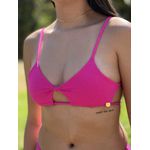 Top Nelly Rosa Texturizado