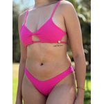 Top Nelly Rosa Texturizado
