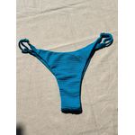 Calcinha Fixa Azul Texturizado