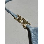 Conjunto Elos Cinza Texturizado