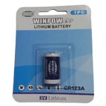 BATERIA 3V LITHIUM CR 123 ACTON