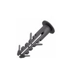 BUCHA DE NYLON COM ANEL N 6 COM ANEL PACOTE 250 UND MULTITOC