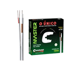 CABO COAXIAL RF 0 4 2 5 2X26AWG 100M MASTER CONDUTTI