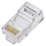 CONECTOR MACHO RJ45 CAT6 PASSANTE - FC