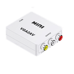 CONVERSOR VGA PARA RCA BRANCO SWTEC