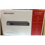SWITCH 24 PORTAS DS 3E0524 E 10 100 1000 HIKVISION