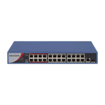 SWITCH 24 PORTAS POE 10 100 DS-3E1326P EI/M HIKVISION