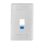 ESPELHO 4X2 P JACK RJ45 1 FURO BRANCO