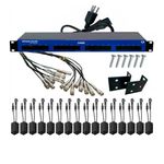 FONTE RACK POWER BALUN 8CH FULLHD HIBRIDO