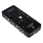 KVM SWITCH VGA 4X1 (4 ENTRADAS X 1 SAIDA) SWTEC