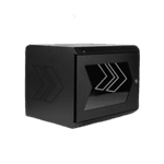 RACK HORIZONTAL 7U PRETO COM VISOR PPA
