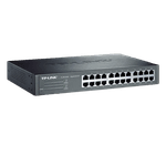 SWITCH 24 PORTAS GIGABIT 10 100 1000 TL SG1024 TP LINK