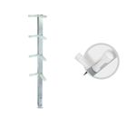 CANTONEIRA DE 75CM COM 8 ISOLADORES CONFIHASTE