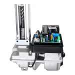 KIT MOTOR DE PORTÃO BASCULANTE BV HOME SMART JETFLEX HIBRIDO COM TRILHO DE 1,15 METRO PPA