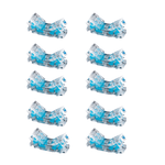CONECTOR 101 E EMENDA BARGOA GELEADO AZUL PCT 10 UND