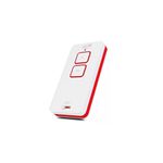 CONTROLE REMOTO PPA ZAP 2B BRANCO - VERMELHO