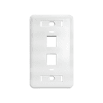 ESPELHO 4X2 P JACK RJ45 2 FURO 