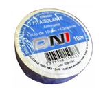 FITA ISOLANTE PVC BRANCA 10 M ANTI CHAMAS DNI