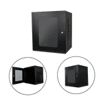 RACK 19 12UX470MM PRETO MAXELETRON