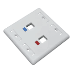 ESPELHO 4X4 P JACK RJ45 2 FURO BRANCO