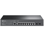 SWITCH GERENCIÁVEL L2+ TP-LINK TL-SG3210 8 PORTAS GIGABIT + 2 SLOTS SFP