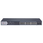 DS-3E1526P-SI SWITCH GERENCIAVEL SMART 24 PORTAS 10/100/1000 POE + 2 PORTAS SFP GIGABIT 