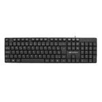 TECLADO C3TECH USB 2.0 COM FIO MULTIMIDIA KB-M10BK PRETO
