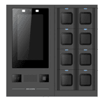 DS-MDS005/2T/8/FP/IC DOCK STATION PARA 8 BODYCAM COM HD2TB E RECONHECIMENTO FACIAL