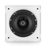 CAIXA DE SOM DE EMBUTIR CS 6" 70W CX ALUMÍNIO QUADRADA - FRAHM